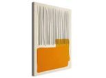 artgeist , Orange, Beige , Textil, Holzwerkstoff , rechteckig , 40x60x1.2 cm , Keilrahmen , Dekoration, Bilder & Rahmen, Bilder, Abstrakte Bilder
