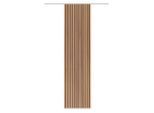 Möbelix , Braun , Textil , Graphik , 60x245 cm , Oeko-Tex® Standard 100 , mit Beschwerungsstab, mit Flauschband, Öffnung für Beschwerungsstab, mit Paneelwagen , Heimtextilien, Vorhänge, Fertigvorhänge, Flächenvorhänge