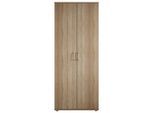 Möbelix , Sonoma Eiche , Holzwerkstoff , 1 Fächer , 0 Schublade(n) Schubladen , 80x196x54 cm ,
