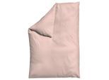 Schlafgut , Hellrosa , Textil , Uni , 135-140x200 cm , Textiles Vertrauen - Oeko-Tex®, AZO-frei, Bsci, Oeko-Tex® Standard 100 , pflegeleicht, atmungsaktiv, bügelleicht, schadstoffgeprüft, weiche und anschmiegsame Oberfläche, dicht gewebtes Garn , Heimtextilien, Schlaftextilien, Bettwäsche, Satin Bettwäsche