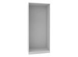 Ondega , Weiß , Holzwerkstoff , 91.1x210x56.5 cm , Schlafzimmer, Kleiderschränke, Schranksystem Unit, Unit Korpuselemente