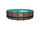 Möbelix , Teakfarben , Kunststoff , 132 cm , Pools & Wasserspaß, Pools, Aufstellpools