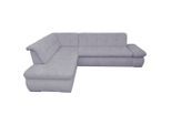 Mid.you , Grau , Textil , Uni , L-Form , 273x216 cm , Made in EU, FSC MIX , Schlafen auf Sitzhöhe, Rücken echt , Wohnzimmer, Sofas & Couches, Schlafsofas, Ecksofas mit Schlaffunktion