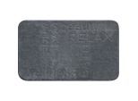 Grund , Anthrazit , Textil , Abstraktes , rechteckig , 65x115 cm , Oeko-Tex® Standard 100, Made in Europe , Heimtextilien, Badtextilien, Badematten, Badematten
