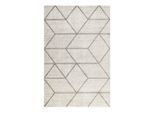 Wecon Home , Taupe, Beige , Textil , Graphik , rechteckig , 80x150 cm , Textiles Vertrauen - Oeko-Tex®, Hohenstein, AZO-frei, Oeko-Tex® Standard 100 , für Fußbodenheizung geeignet, in verschiedenen Größen erhältlich, Fasern thermofixiert (heatset), lichtunempfindlich, pflegeleicht, strapazierfähig, leicht zusammenrollbar , Teppiche & Böden, Teppiche, Webteppiche