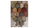Esprit , Mehrfarbig , Textil , Graphik , rechteckig , 80x150 cm , Textiles Vertrauen - Oeko-Tex®, Hohenstein, Oeko-Tex® Standard 100 , für Fußbodenheizung geeignet, in verschiedenen Größen erhältlich, für Hausstauballergiker geeignet, Fasern thermofixiert (heatset) , Teppiche & Böden, Teppiche, Webteppiche