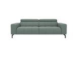 Mid.you , Hellblau , Textil , Uni , 238x79x104 cm , Made in EU, FSC MIX , Rücken echt , Wohnzimmer, Sofas & Couches, Sofas, 3er Sofas