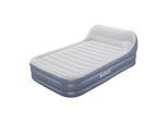Bestway , Grau, Dunkelblau , Metall, Kunststoff , RoHS , integrierte elektrische Pumpe, integriertes Kissen, beflockte Schlafseite , Schlafzimmer, Betten, Gästebetten, Luftbetten