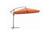 Gardenson , Anthrazit, Terracotta , Kunststoff , 300x250x300 cm , höhenverstellbar, regenabweisend, UV-beständig, wetterfest, geeignet für Balkon , Gartenmöbel, Sonnenschutz, Sonnenschirme, Sonnenschirme Balkon