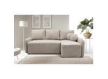 Mid.you , Taupe , Textil , Füllung: Schaumstoff,Schaumstoff , 209x143 cm , Made in EU ,