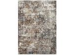 Dieter Knoll , Grau, Mehrfarbig , Textil , Abstraktes , rechteckig , 67x130 cm , Care & Fair , für Fußbodenheizung geeignet, rutschfest, in verschiedenen Größen erhältlich, für Hausstauballergiker geeignet, antistatisch, pflegeleicht, strapazierfähig, reißfest , Teppiche & Böden, Teppiche, Webteppiche