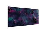 artgeist , Violett, Dunkelblau , Holz, Textil , Kiefer , rechteckig , 120x60x1.2 cm , Keilrahmen , Dekoration, Bilder & Rahmen, Bilder, Abstrakte Bilder