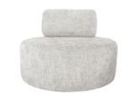 Livetastic , Weiß , Textil , 88x70x88 cm , Made in EU , Sitzfläche 360° drehbar ,