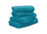 Moeve , Türkis , Textil , Uni , Oeko-Tex® Standard 100 , saugfähig, Aufhängeschlaufe, angenehm weich, hochwertige Qualität , Heimtextilien, Badtextilien, Handtücher, Handtuchsets