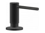 Franke , Schwarz , Metall , 5x8x13 cm , Spender problemlos zum Nachfüllen , Badezimmer, Badezimmeraccessoires, Seifenspender