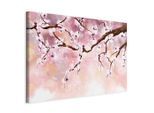 artgeist , Rosa , Holz, Textil , Kiefer , rechteckig , 120x80x1.2 cm , Keilrahmen , Dekoration, Bilder & Rahmen, Bilder, Abstrakte Bilder
