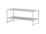 Livetastic , Beige , Metall , rechteckig , 43x45x102 cm , einfacher Aufbau ,