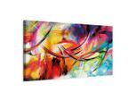 artgeist , Mehrfarbig , Holz, Textil , Kiefer , rechteckig , 150x50x1.2 cm , Keilrahmen , Dekoration, Bilder & Rahmen, Bilder, Abstrakte Bilder