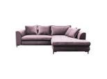 Livetastic , Beere , Textil , Füllung: Schaumstoff,Schaumstoff,Schaumstoff , Ottomane rechts, L-Form , 277x187 cm , Made in EU , Stoffauswahl, Rücken echt , Wohnzimmer, Sofas & Couches, Schlafsofas, Ecksofas mit Schlaffunktion