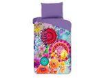Möbelix , Mehrfarbig , Textil , Mandala , 140x200 cm , atmungsaktiv , Heimtextilien, Schlaftextilien, Bettwäsche, Satin Bettwäsche