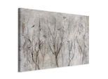 artgeist , Schwarz, Grauweiß , Holz, Textil , Kiefer , rechteckig , 120x80x1.2 cm , Keilrahmen , Dekoration, Bilder & Rahmen, Bilder, Abstrakte Bilder