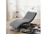 Livetastic , Anthrazit , Textil , 65x65-95x171 cm , Made in EU , Relaxfunktion, Rücken echt , Wohnzimmer, Sofas & Couches, Relaxliegen & Récamièren, Relaxliegen