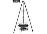 Möbelix , Schwarz , Metall , 120 cm , Freizeit im Garten, Gartenaccessoires, Feuerschalen