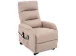Livetastic , Sandfarben , Metall , 68x100x94 cm , Wohnzimmer, Sessel, Relaxsessel