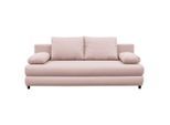 P & B , Rosa , Textil , Füllung: Schaumstoff,Schaumstoff , 200x88x87 cm ,