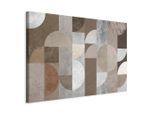 artgeist , Braun, Grau , Holz, Textil , Kiefer , rechteckig , 90x60x1.2 cm , Keilrahmen , Dekoration, Bilder & Rahmen, Bilder, Abstrakte Bilder