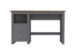 Mid.you , Eichefarben, Eiche grau , Holzwerkstoff , 1 Schublade(n) Schubladen , rechteckig , 76x50x120 cm , Stauraum , Büromöbel, Schreibtische, Schreibtische
