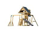 Ambia Garden , Anthrazit, Braun, Grau , Holz, Kunststoff , Zeder , 500x338x482 cm , Grüner Punkt, EN 71, Europäischer Sicherheitsstandard, FSC 100% , Spielwaren, Outdoorspielzeug, Spieltürme