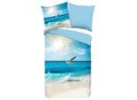 Möbelix , Mehrfarbig , Textil , Strand , 200x200 cm , atmungsaktiv , Heimtextilien, Schlaftextilien, Bettwäsche, Renforcé Bettwäsche