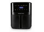 Möbelix , Schwarz , Metall, Kunststoff , 6,5 l , 28.6x33.5x39 cm , CE , antihaftbeschichteter Innenbehälter, Temperaturanzeige, Betriebsanzeige, Timer, Heißlufttechnologie, Kontrollleuchte, Touchscreen , Küche, Küchenelektrogeräte, Heißluftfritteusen