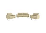 Livetastic , Beige , Textil , 215x85x92 cm , Made in EU , Wohnzimmer, Sofas & Couches, Sofas, Weitere Sofas