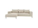 Trendmanufaktur , Beige , Textil , Füllung: Schaumstoff, Silikon , Ottomane links, L-Form , 325x170 cm , Made in EU , Bettkasten erhältlich, Stoffauswahl, seitenverkehrt erhältlich, Bettfunktion erhältlich, Hocker erhältlich, Rücken echt ,