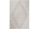 James Wood , Creme, Beige , Textil , Dekodiamanten , rechteckig , 120x170 cm , Oeko-Tex® Standard 100 , für Fußbodenheizung geeignet, antistatisch, pflegeleicht , Teppiche & Böden, Teppiche