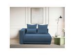 Mid.you , Blau , Textil , Füllung: Schaumstoff , 168x73x99 cm , Made in EU ,