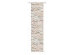 Möbelix , Naturfarben , Textil , Mauer , 60x245 cm , Seidenoptik , Heimtextilien, Vorhänge, Fertigvorhänge, Flächenvorhänge