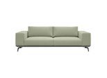 Mid.you , Mintgrün , Holz, Textil , Füllung: Polyester, Silikon , 260x87x95 cm , Made in EU , Wohnzimmer, Sofas & Couches, Sofas, 2er Sofas