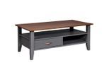 Livetastic , Braun, Grau , Holz , Kiefer , massiv , 1 Schublade(n) Schubladen , rechteckig , 60x45x115 cm , Stauraum ,