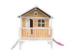 Ambia Garden , Braun, Lila, Weiß , Holz, Kunststoff , 349x233x212 cm , EN 71, CE, FSC 100% , Spielwaren, Outdoorspielzeug, Spielhäuser