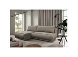 Mid.you , Beige , Textil , Füllung: Schaumstoff , L-Form , 277x179 cm , Made in EU , Bettkasten erhältlich, Bettfunktion erhältlich , Wohnzimmer, Sofas & Couches, Wohnlandschaften, Ecksofas