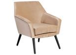 Max Winzer , Schwarz, Sandfarben , Textil , Buche , 67x81x71 cm , Goldenes M, Made in Europe ,