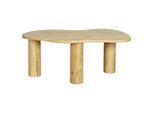 Mid.you , Naturfarben , Holz , Akazie , massiv , Freiform , 110x45x55 cm , Wohnzimmer, Wohnzimmertische, Couchtische, Couchtische Holz