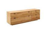 Mid.you , Wildeiche , Holz, Holzwerkstoff , Wildeiche , massiv , 4 Schublade(n) Schubladen , 183x62x51 cm , Made in EU , Wohnzimmer, TV-Möbel, TV- & Lowboards
