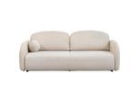 Möbelix , Beige , Textil , 230x90x105 cm ,