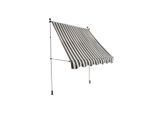 Möbelix , Weiß, Grauweiß , Metall, Kunststoff , 200x300x120 cm , Freizeit im Garten, Gartenaccessoires, Sichtschutz Balkon & Garten, Balkon- & Zaunblenden