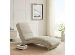 Livetastic , Beige, Chromfarben , Textil , 170x82x60 cm ,