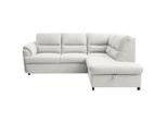 Mid.you , Ecru , Textil , Buche , L-Form , 240x200 cm , Stoffauswahl, Schlafen auf Sitzhöhe , Wohnzimmer, Sofas & Couches, Wohnlandschaften, Ecksofas